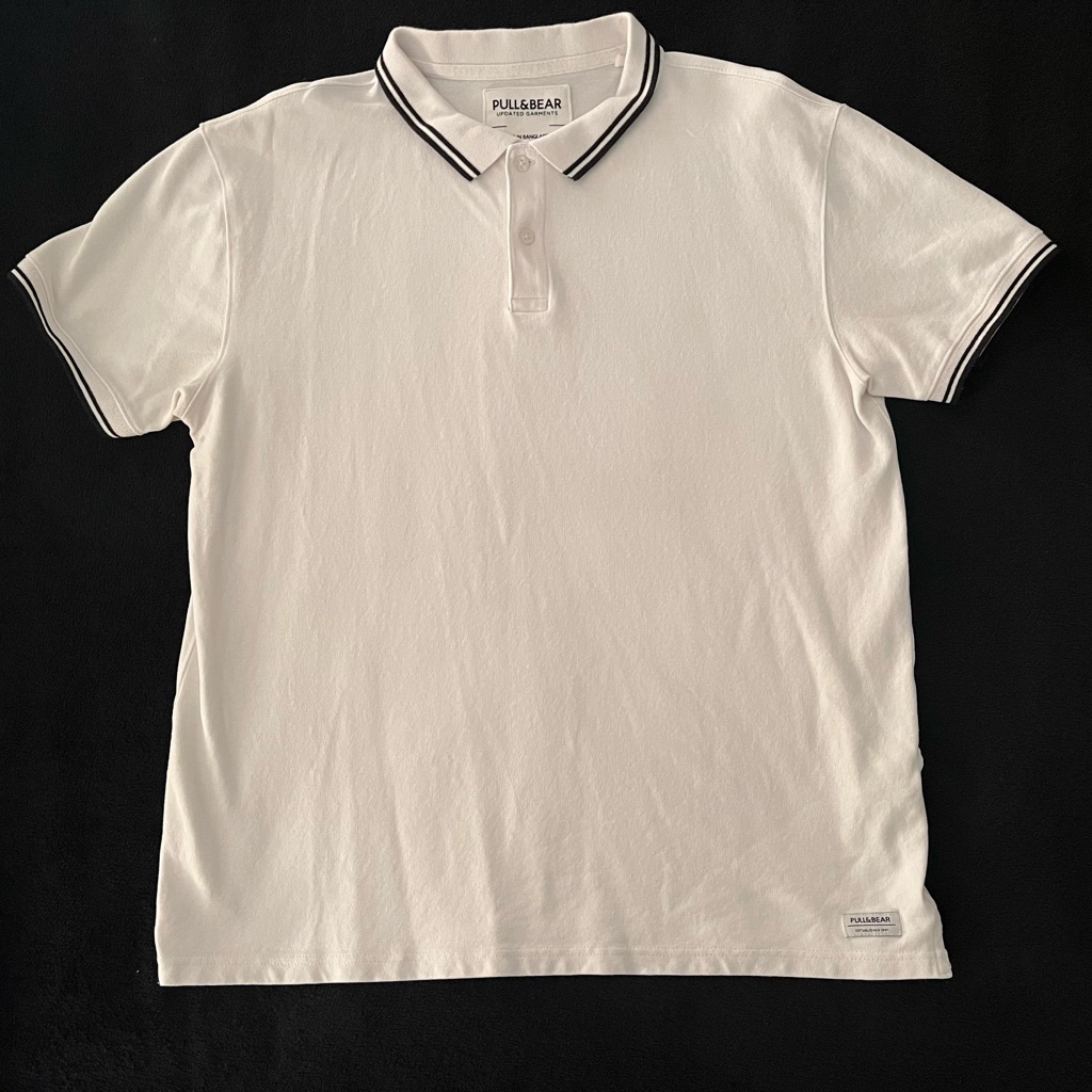 Pull & Bear White Polo